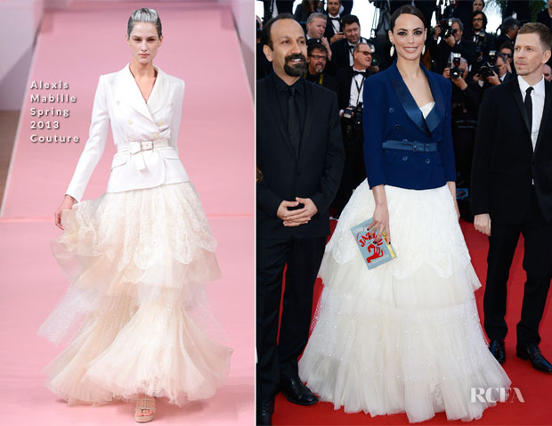 Berenice-Bejo-In-Alexis-Mabille-Couture-‘Le-Passe’-Cannes-Film-Festival-Premiere