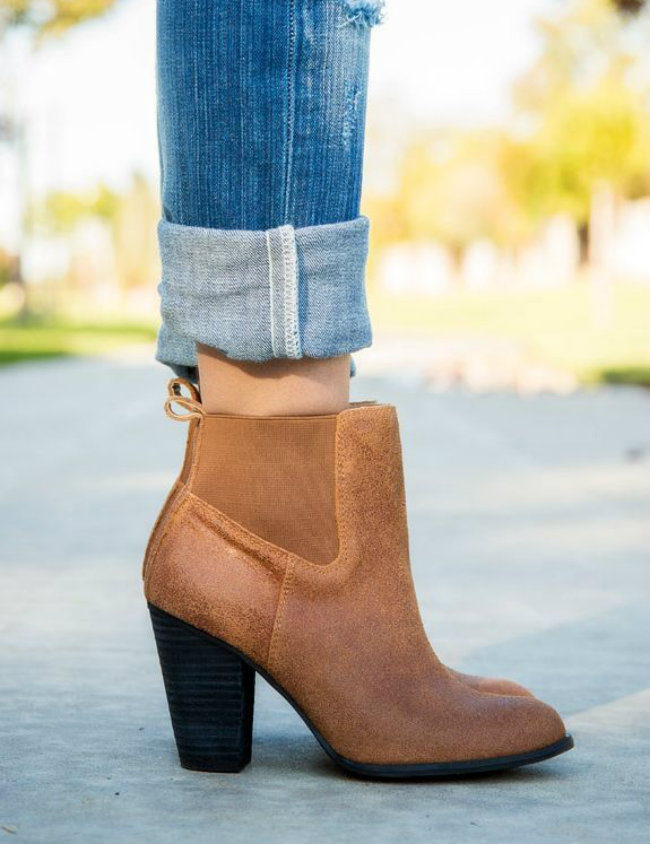 ankle boot marrom